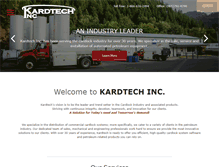 Tablet Screenshot of kardtech.ca